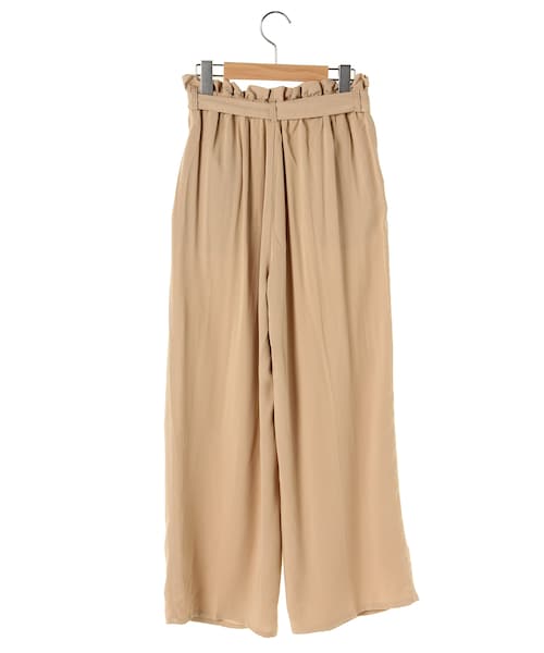 SEVENDAYS=SUNDAY（セブンデイズサンデイ）の「・ウエストリボンパンツ（パンツ・オフホワイト/ベージュ/カーキ/ネイビー・M/L）」の6枚目の写真