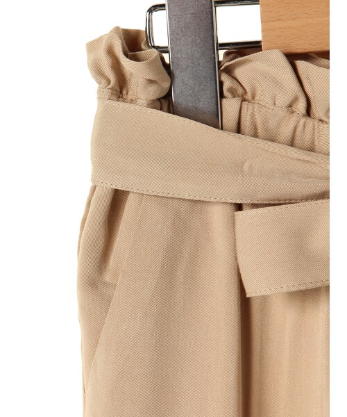 SEVENDAYS=SUNDAY（セブンデイズサンデイ）の「・ウエストリボンパンツ（パンツ・オフホワイト/ベージュ/カーキ/ネイビー・M/L）」の8枚目の写真