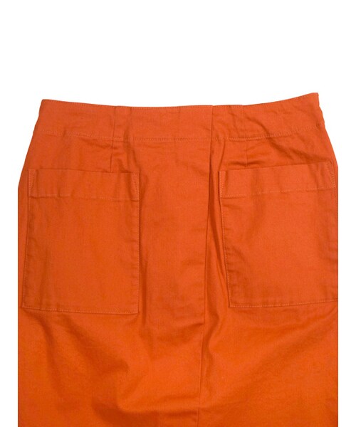 w closet（ダブルクローゼット）の「前スリットタイトスカート（スカート・レディース・ベージュ/オレンジ/ブルー・FREE）」の7枚目の写真