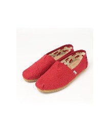 TOMS | 【TOMS トムス ユニセックス】 Canvas Classics -Red toms-classics-red(シューズ)