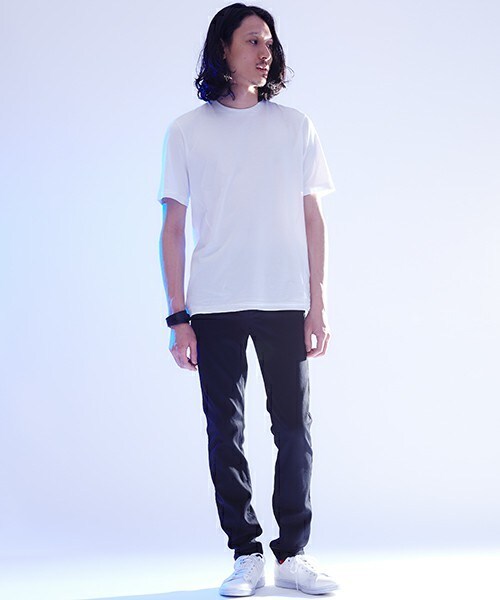 JOHN LAWRENCE SULLIVAN(ジョンローレンスサリバン)の「JOHN LAWRENCE SULLIVAN ダーツTシャツ(Tシャツ/カットソー・メンズ・ネイビー/ローズ/ホワイト/ブラック・MEDIUM)」の11枚目の写真