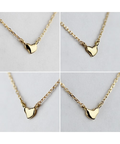 les desseins de DIEU（レデッサンドゥデュー）の「レデッサンドゥデュー 245 マイクロ ハート ネックレス（ネックレス・レディース・ゴールド・40cm）」の2枚目の写真