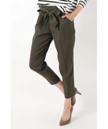 Spick & Span | ウエストリボン タックテーパードパンツ(パンツ)