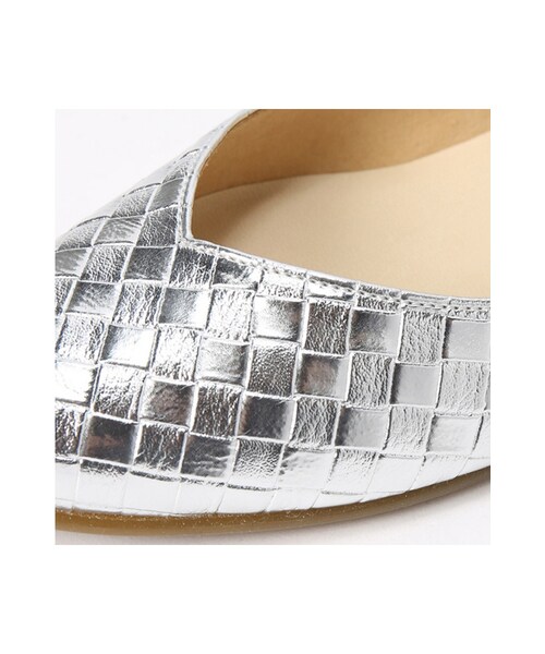 LE TALON(ルタロン)の「2CMバイアスメッシュポインテッド(シューズ・ブラック/ホワイト/シルバー・36/36.5/37/37.5/38/35.5)」の12枚目の写真