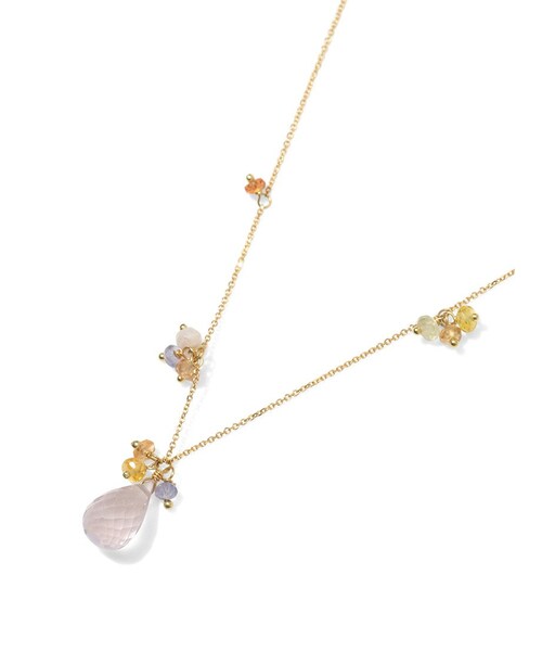 シシド・カフカ×イオッセリアーニ」フリンジ付きネックレス