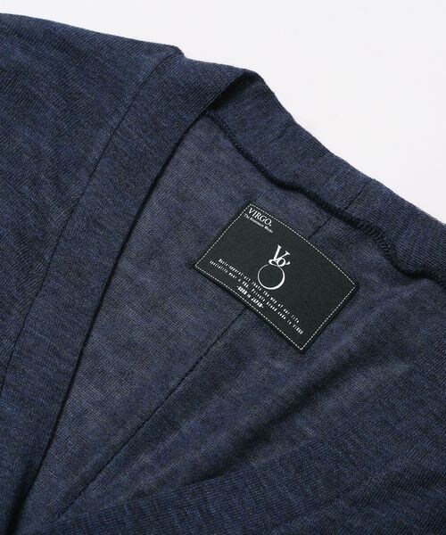 VIRGOwearworks（ヴァルゴウェアワークス）の「GRUNGE DAMAGE CARDIGAN ダメージカーディガン（トップス・メンズ・BROWN/NAVY/BLACK・2/3/4）」の11枚目の写真