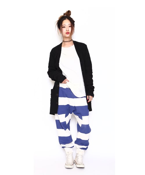 VIRGOwearworks（ヴァルゴウェアワークス）の「GRUNGE DAMAGE CARDIGAN ダメージカーディガン（トップス・メンズ・BROWN/NAVY/BLACK・2/3/4）」の13枚目の写真