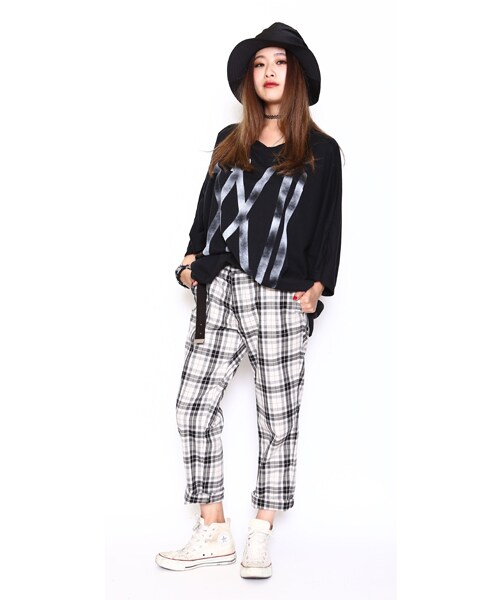 VIRGOwearworks（ヴァルゴウェアワークス）の「SPLASH KITE 22 ドルマンカットソー（トップス・メンズ・WHITE/BLACK・2/3/4）」の16枚目の写真