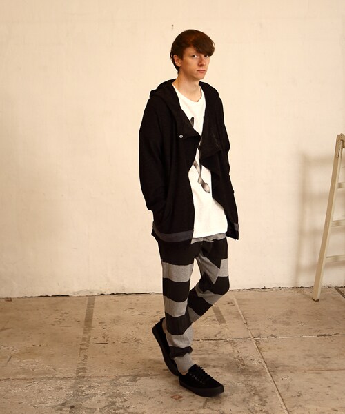VIRGOwearworks（ヴァルゴウェアワークス）の「SPLASH KITE 22 ドルマンカットソー（トップス・メンズ・WHITE/BLACK・2/3/4）」の13枚目の写真