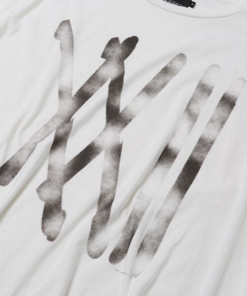 VIRGOwearworks（ヴァルゴウェアワークス）の「SPLASH KITE 22 ドルマンカットソー（トップス・メンズ・WHITE/BLACK・2/3/4）」の7枚目の写真