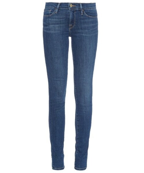 FRAME DENIM(フレームデニム)の「FRAME DENIM Le Skinny de Jeanne mid-rise skinny jeans(デニムパンツ・レディース・Blue・23/25/26/27/28/29/30/31/32)」の1枚目の写真
