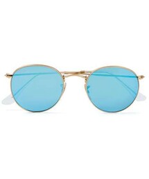 Ray-Ban | Rayban Blue Round Sunglasses(サングラス)