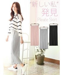 KORMARCH | ロング丈がシックな雰囲気のチュールスカート(スカート)