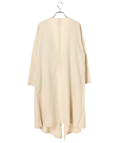 earth music&ecology（アースミュージックアンドエコロジー）の「＜WEB限定大きな・小さなサイズ＞ニュアンスコート（ジャケット/アウター・ベージュ/ブラウン/カーキ/ネイビー・L）」の6枚目の写真