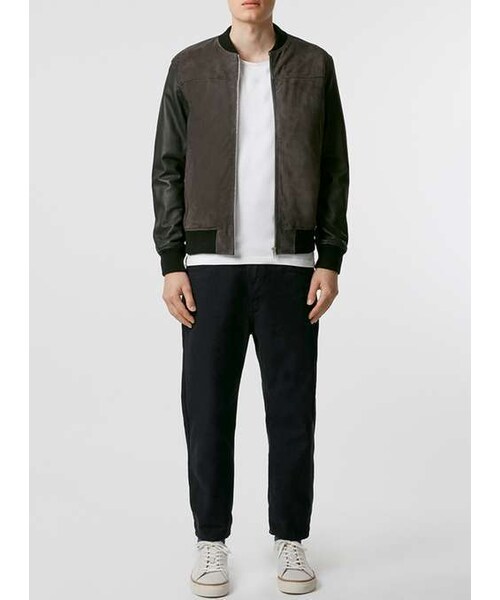 TOPMAN（トップマン）の「White Longline T-Shirt（Tシャツ/カットソー・メンズ・White・XXS/XS/S/M/L/XL）」の4枚目の写真