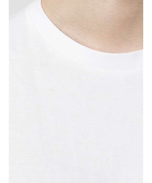 TOPMAN（トップマン）の「White Longline T-Shirt（Tシャツ/カットソー・メンズ・White・XXS/XS/S/M/L/XL）」の5枚目の写真