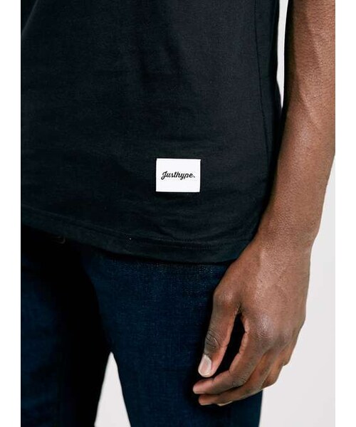 HYPE（ハイプ）の「Hype Black Script T-Shirt*（Tシャツ/カットソー・メンズ・Black・L/XL）」の4枚目の写真