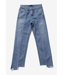 imvely | センター切り替えカットオフデニム(デニムパンツ)