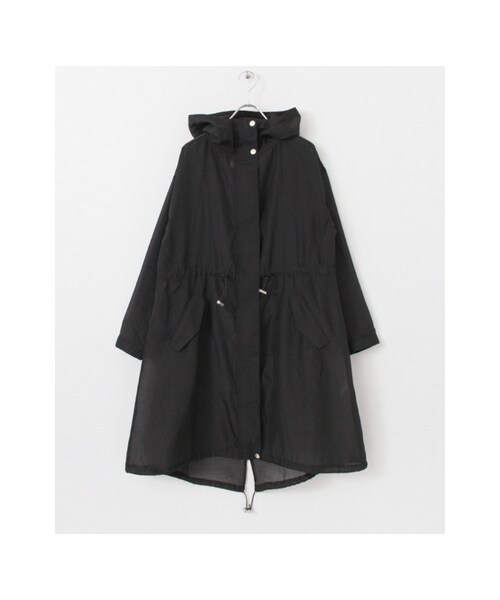 KBFのシースルーアウター KBF（ケイビーエフ）の「シースルーモッズコート（）」 - WEAR