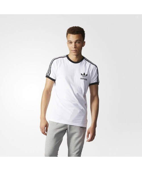 adidas（アディダス）の「adidas CALIFORNIA TEE (aj8833) WHITE