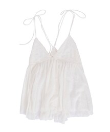 Ungrid | レース刺繍コンビキャミ(トップス)