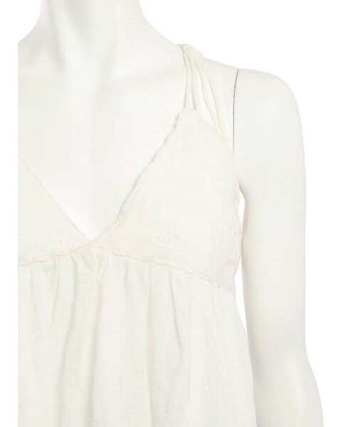 Ungrid（アングリッド）の「レース刺繍コンビキャミ（トップス・レディース・オフホワイト/ブラック/スカイブルー・F）」の11枚目の写真