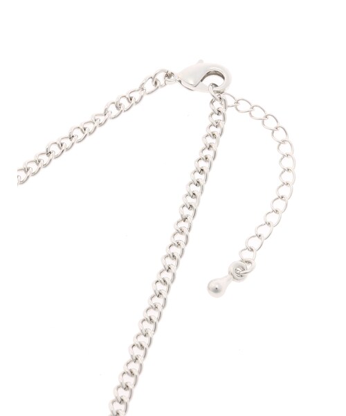 SEVENDAYS=SUNDAY（セブンデイズサンデイ）の「OSE ターコイズリーフネックレス（アクセサリー・シルバー/ゴールド・F）」の5枚目の写真