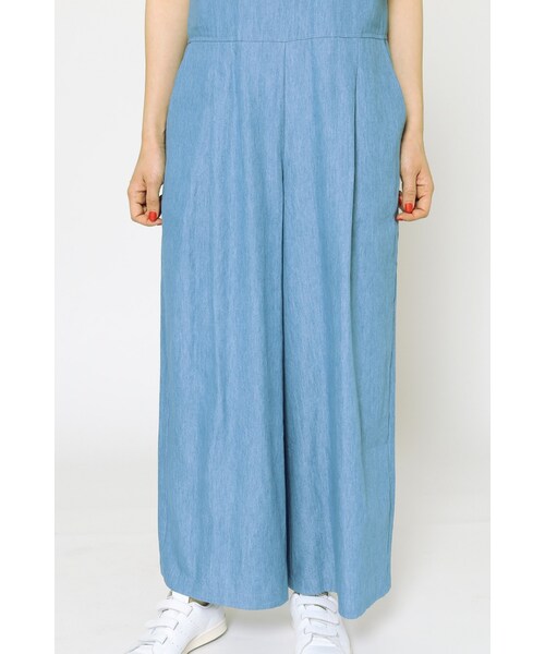 JOURNAL STANDARD relume（ジャーナルスタンダード　レリューム）の「《予約》テンセルデニム オールインワン◆（オールインワン・サロペット・ネイビー/ネイビー A・フリー）」の11枚目の写真