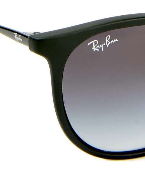 Ray-Ban（レイバン）の「Ray-Ban Black Erika Sunglasses（サングラス・メンズ・Black・000）」の2枚目の写真