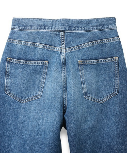 Washed denim super wide pants – JOHN LAWRENCE SULLIVAN