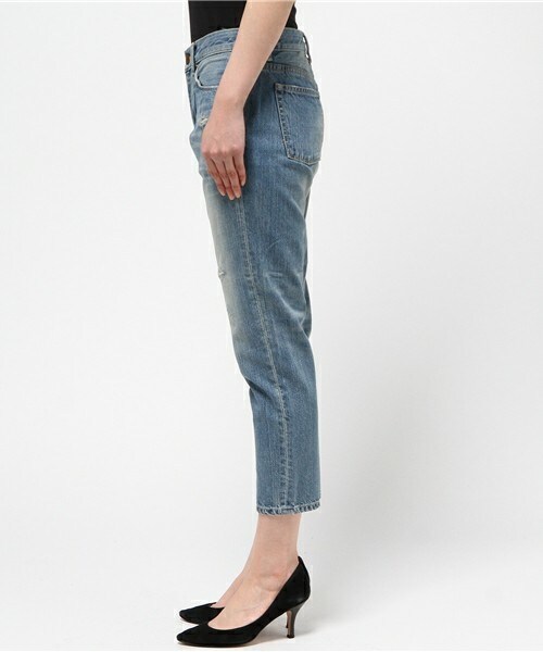 FREDY&GLOSTER（フレディアンドグロスター）の「クラッシュデニムパンツ（デニムパンツ・レディース・ブルー・36/38/34）」の3枚目の写真