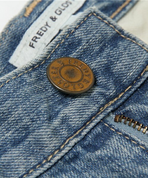 FREDY&GLOSTER（フレディアンドグロスター）の「クラッシュデニムパンツ（デニムパンツ・レディース・ブルー・36/38/34）」の10枚目の写真