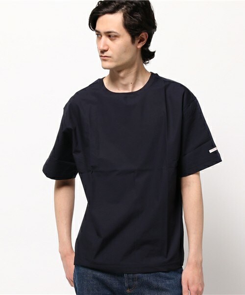 Vincent et Mireille(バンソンエミレイユ)の「【Men's JOKER掲載】VINCENT ET MIREILLE Conbination BigTシャツ(Tシャツ/カットソー・メンズ・ホワイト/ネイビー・40/42)」の10枚目の写真