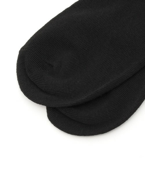Champion(チャンピオン)の「ユニセックス チャンピオン フルレングスソックス Champion FULL LENGTH LINE SOCKS 2P CMSBH003(ソックス/靴下・メンズ・ホワイト/ブラック・SMALL/MEDIUM)」の4枚目の写真
