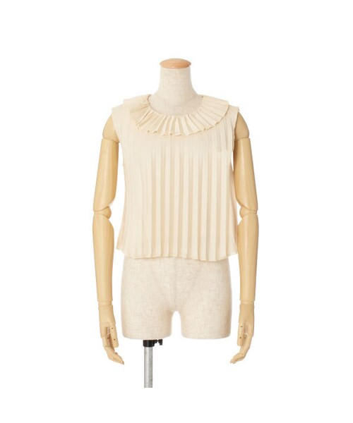 an another angelus（アンアナザーアンジェラス）の「アコーディオンプリーツプルオーバーブラウス/an another angelus limited（シャツ/ブラウス・レディース・その他）」の3枚目の写真