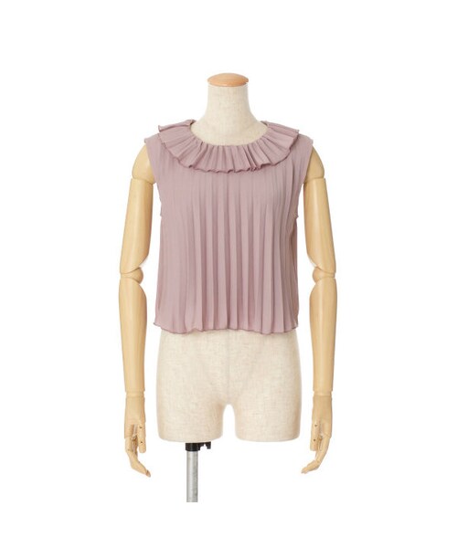 an another angelus（アンアナザーアンジェラス）の「アコーディオンプリーツプルオーバーブラウス/an another angelus limited（シャツ/ブラウス・レディース・その他）」の2枚目の写真