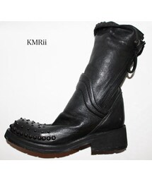 KMRii（ケムリ）の「KMii (ケムリ) ロング ブーツCRUSH JET BOOTS-06