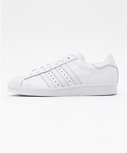 adidas(アディダス)の「【adidas(アディダス)】SUPERSTAR 80S(スーパースター)(スニーカー・メンズ・ホワイト・MEDIUM/LARGE)」の2枚目の写真
