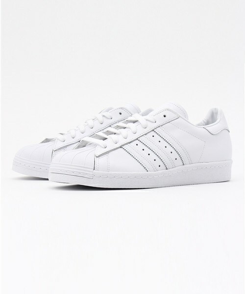 adidas(アディダス)の「【adidas(アディダス)】SUPERSTAR 80S(スーパースター)(スニーカー・メンズ・ホワイト・MEDIUM/LARGE)」の1枚目の写真