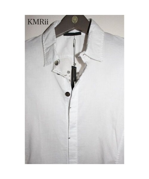 KMRii/ケムリストライプシャツ