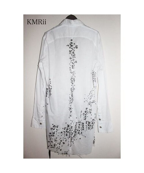 KMRii/ケムリストライプシャツ