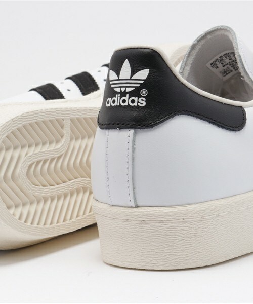 adidas Originals（アディダスオリジナルス）の「adidas スーパースター80sヴィンテージモデル/SUPER STAR 80s（スニーカー・メンズ・ホワイト・26/27/28）」の8枚目の写真