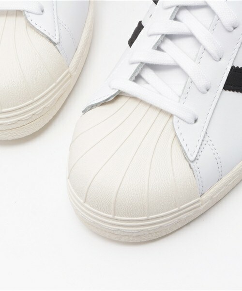 adidas Originals（アディダスオリジナルス）の「adidas スーパースター80sヴィンテージモデル/SUPER STAR 80s（スニーカー・メンズ・ホワイト・26/27/28）」の5枚目の写真
