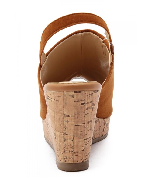 LIPSTAR（リップスター）の「オープントゥサンダル（シューズ・レディース・オフホワイト/ベージュ・M/L）」の4枚目の写真