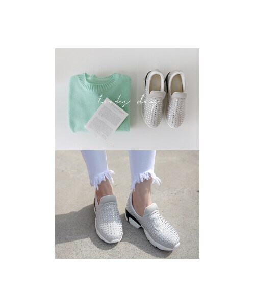 Miamasvin(ミアマスビン)の「벌스틴 sneakers(その他・レディース・ベージュ・225/230/235/240/245/250)」の1枚目の写真