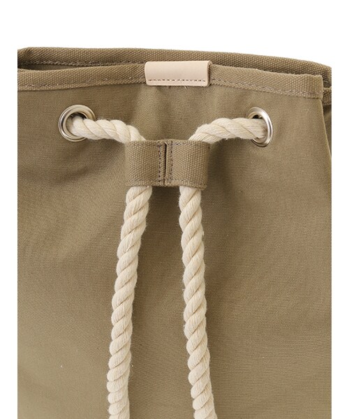 w closet（ダブルクローゼット）の「キャンバスダッフルバッグ（バッグ・レディース・キナリ/カーキ/ネイビー・FREE）」の6枚目の写真