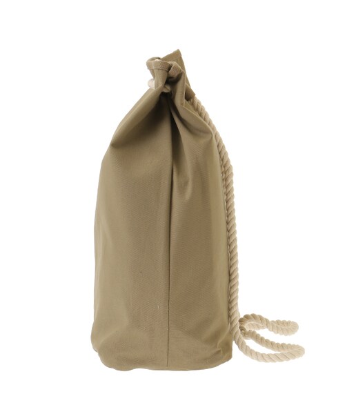 w closet（ダブルクローゼット）の「キャンバスダッフルバッグ（バッグ・レディース・キナリ/カーキ/ネイビー・FREE）」の4枚目の写真