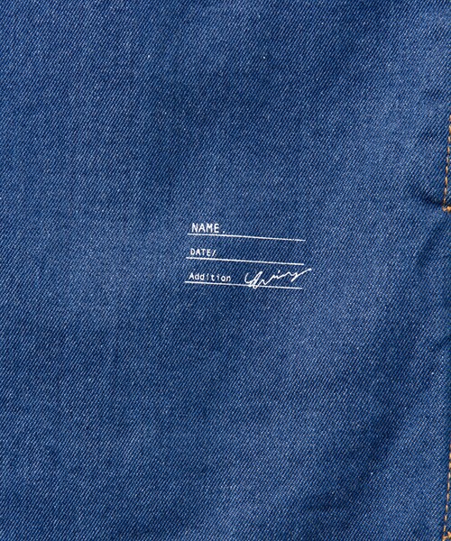 Name.(ネーム)の「STRETCH DENIM DOLMAN SLEEVE BLOUSON(その他・メンズ・BLU/IND/WHT・0/1)」の15枚目の写真