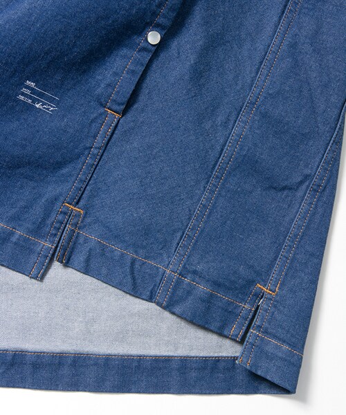 Name.(ネーム)の「STRETCH DENIM DOLMAN SLEEVE BLOUSON(その他・メンズ・BLU/IND/WHT・0/1)」の12枚目の写真