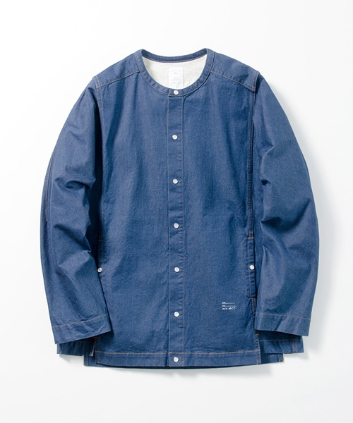 Name.(ネーム)の「STRETCH DENIM DOLMAN SLEEVE BLOUSON(その他・メンズ・BLU/IND/WHT・0/1)」の1枚目の写真